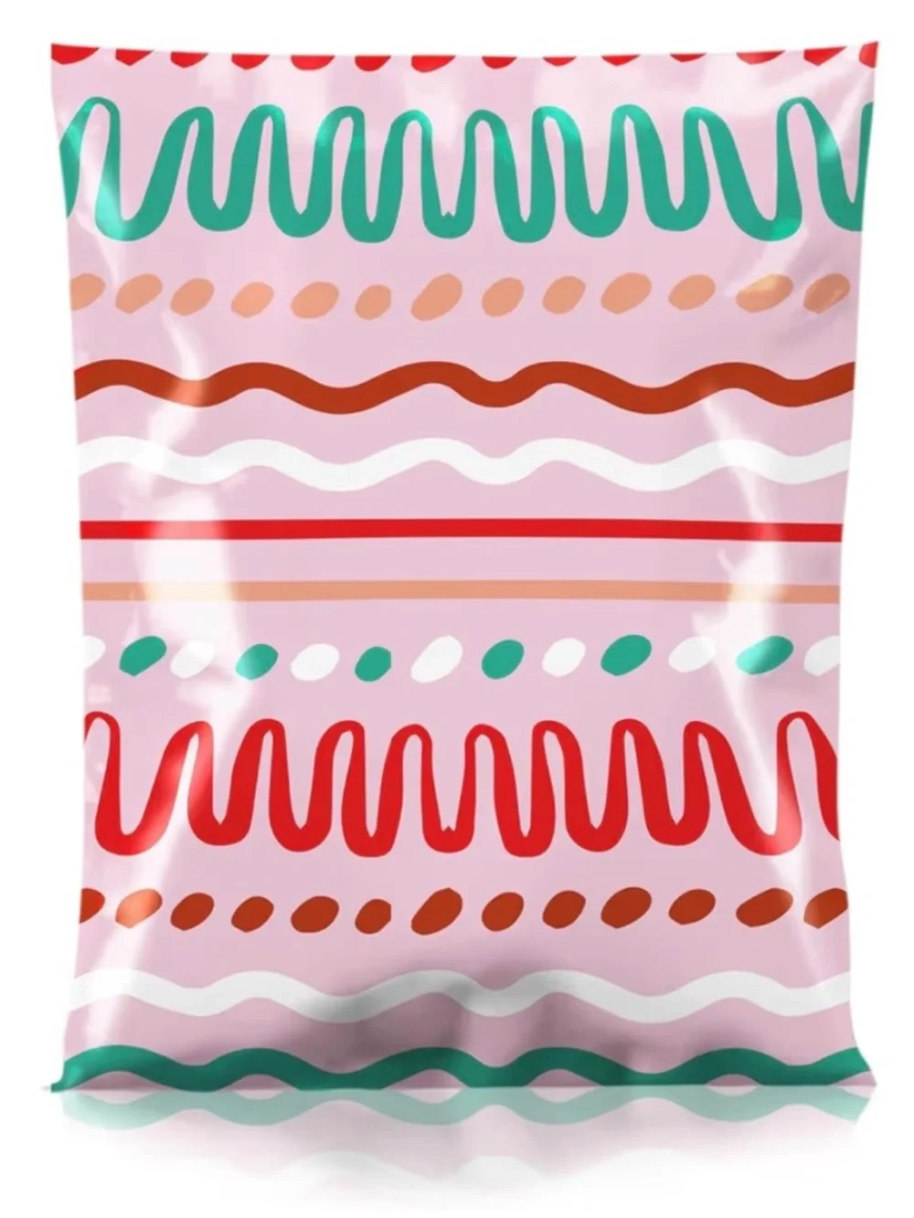 Colorful Abstract 14.5 x 19 Polymailers - Set of 20